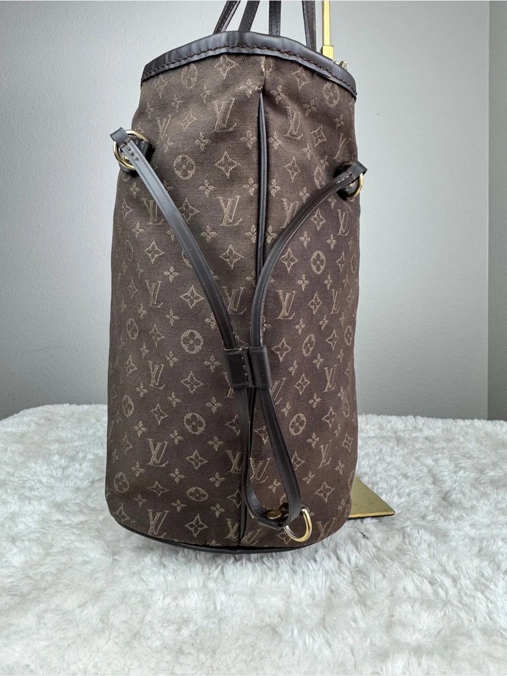 Louis Vuitton Mini line Neverfull MM Brown Monogram Neverfull-Style Tote